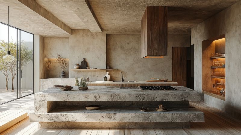 Cement Counter Installation in Santa Rosa, CA