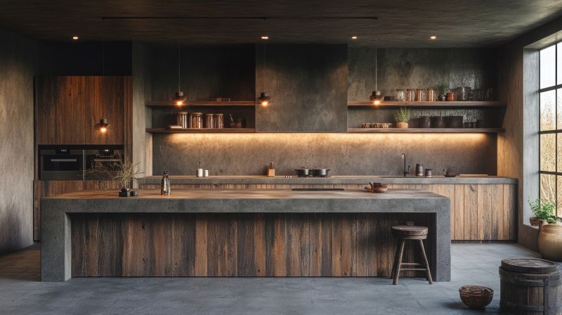 Cement Countertop Pouring in Sonoma County, CA