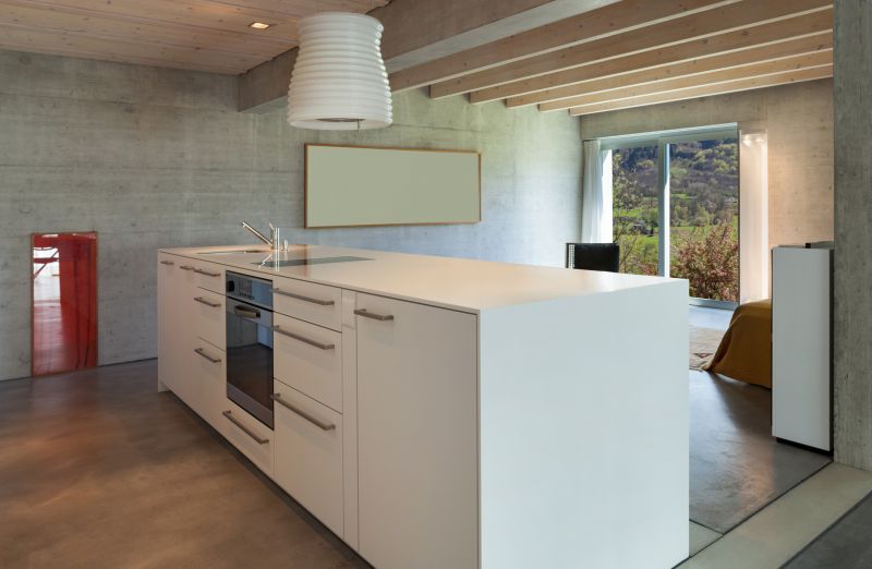 Concrete Counter Installation in Sonoma County, CA